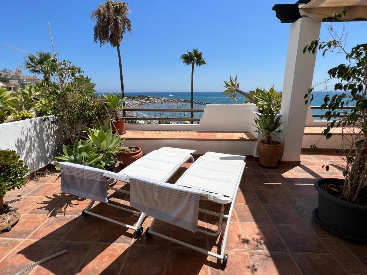 Playa Cristo Amazing Beach Terrace Appartment Estepona Extérieur photo