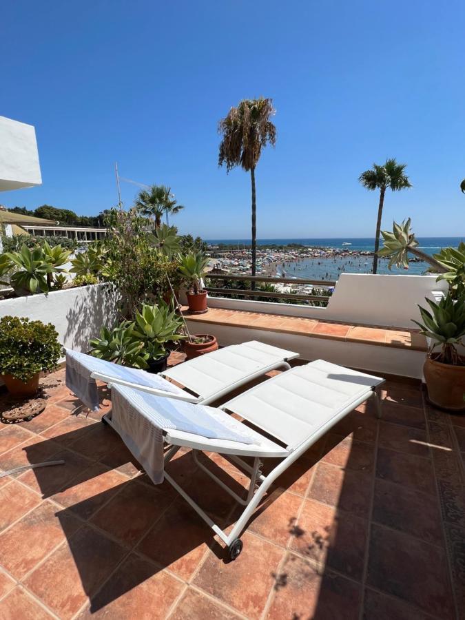 Playa Cristo Amazing Beach Terrace Appartment Estepona Extérieur photo